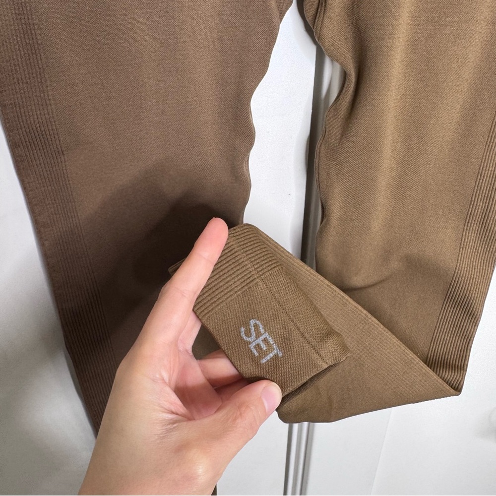 Set Active Penny Brown Sculpt Flex High-Waisted Leggings - Picture 4 of 5